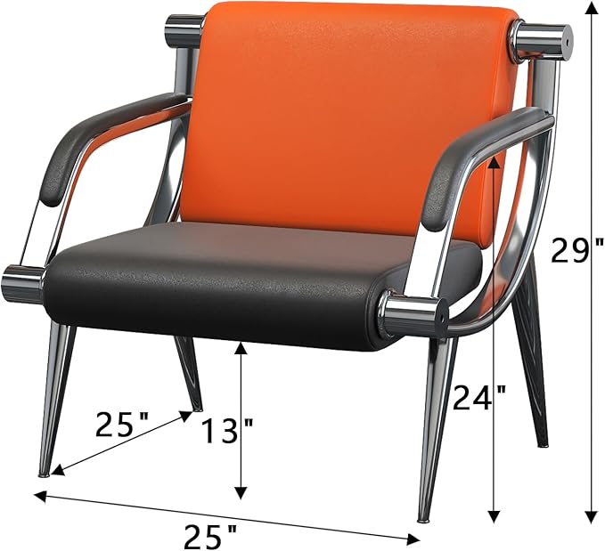 wonline 2Pcs Waiting Room Chair - Image 3