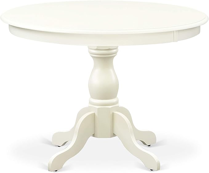 East West Furniture HBCL3-LWH-W 3 Piece Dinette Set - Image 3