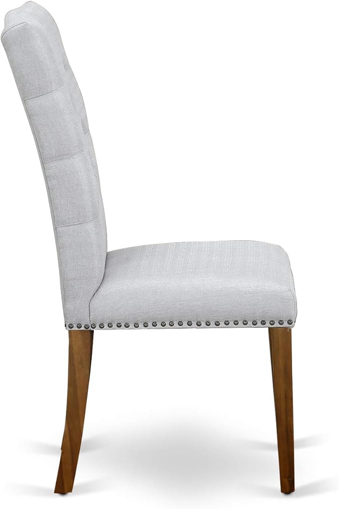 East West Furniture ELP8T05 Elsa Parson Dining Chairs - Image 6
