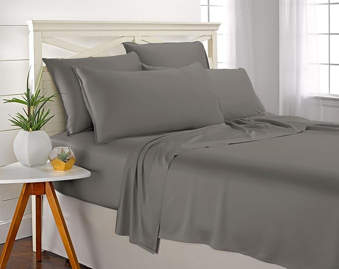 Twin Sheets by Pure Bamboo, Genuine 100% Organic Viscose Derived from Bamboo - Image 5