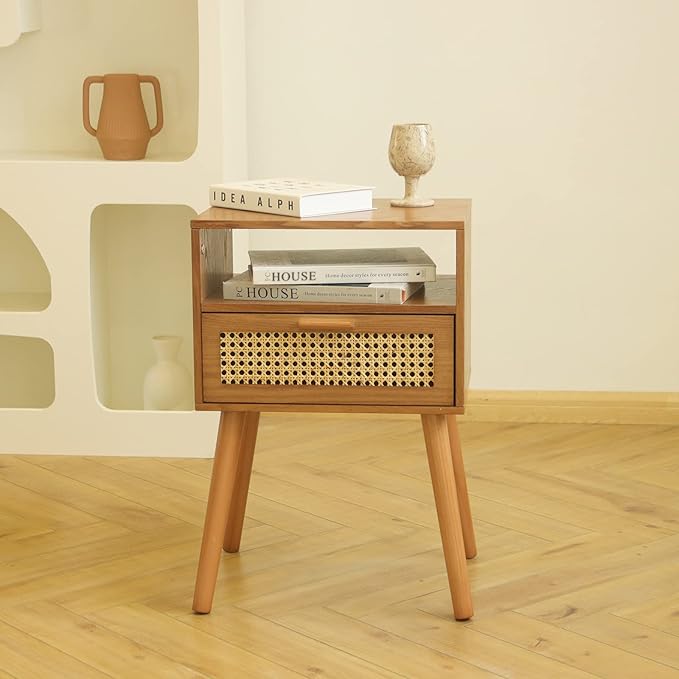 MaxSmeo Mid Century Modern Nightstand - Image 5