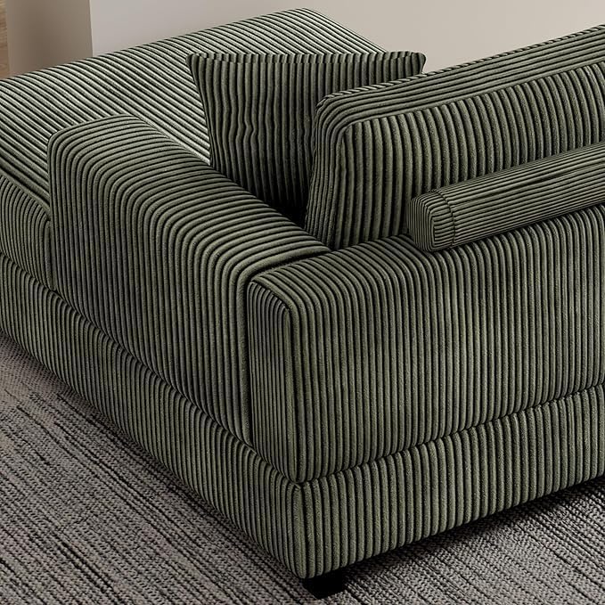 Eafurn 132.68" Oversized L Shaped Modular Sectional Sofa Couch - Image 7