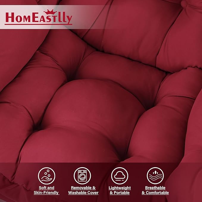 Lazy Chair, Reading Armchair, Large Modern Lounge Accent Chair, Leisure Sofa - Image 9