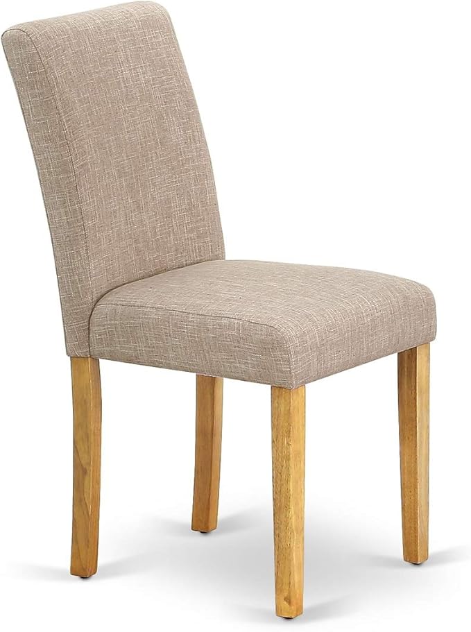 East West Furniture VAAB7-OAK-04 7 Piece Dinette Set Consist of an Oval Dining - Image 9