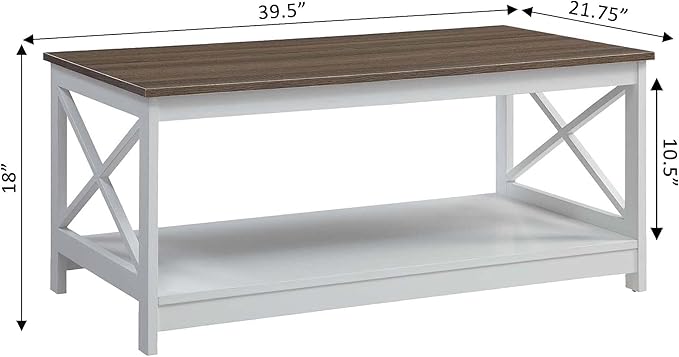 Convenience Concepts Oxford Coffee Table - Image 7