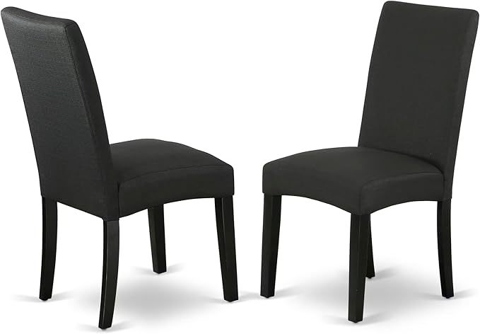 East West Furniture V696DR124-7 7 Piece Dining Table Set Consist of a Rectangle - Image 4