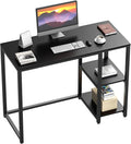 SINPAID 40'' Gaming Desk with Shelves, Small Computer Desk, Escritorios para by SINPAID