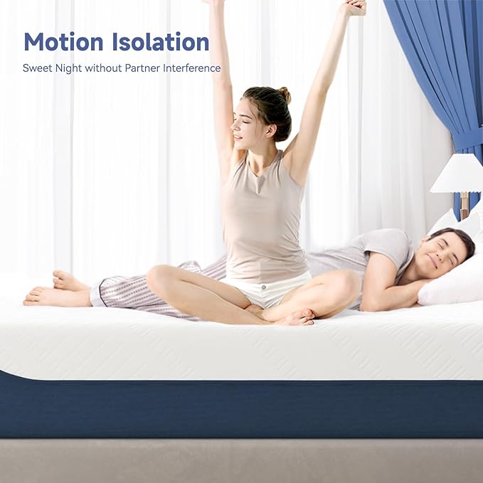SDHYL Queen Mattress, 10 Inch Gel Infused Memory Foam Mattress - Image 4