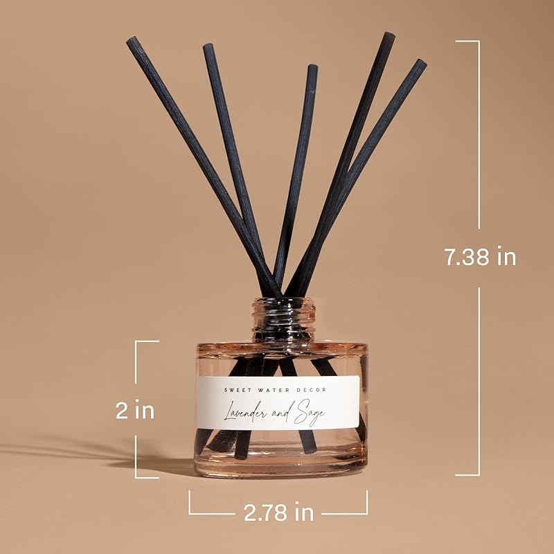 Sweet Water Decor Mango and Coconut Reed Diffuser – Room Decor Aesthetic - Image 6