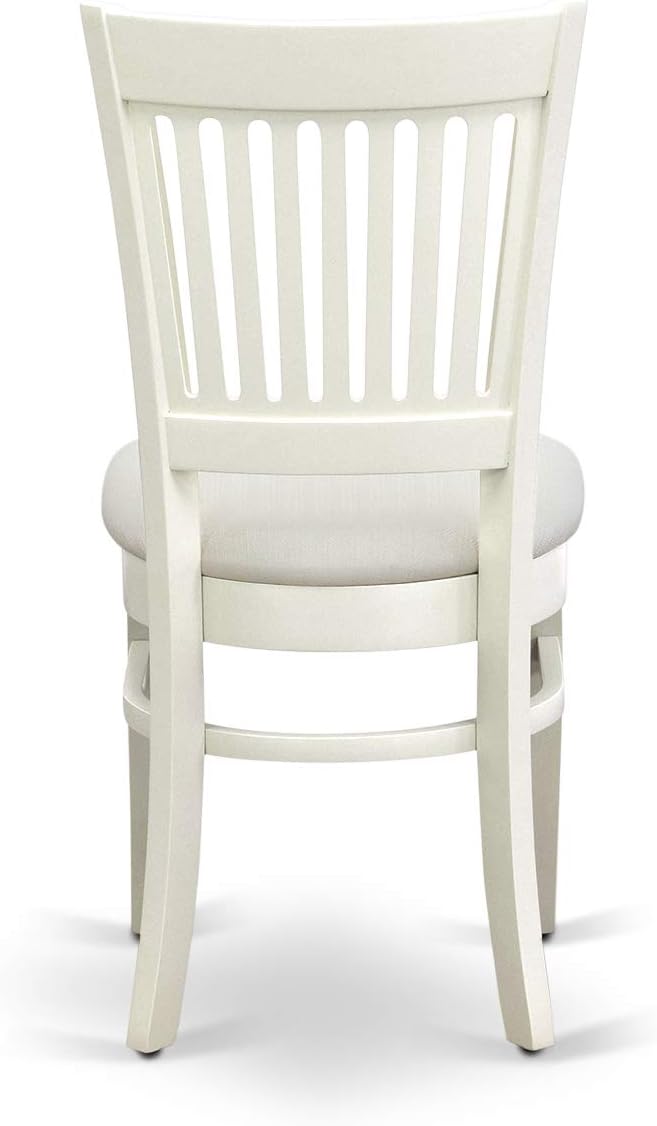 East West Furniture BOVA5-LWH-C 5 Piece Dinette Set - Image 9