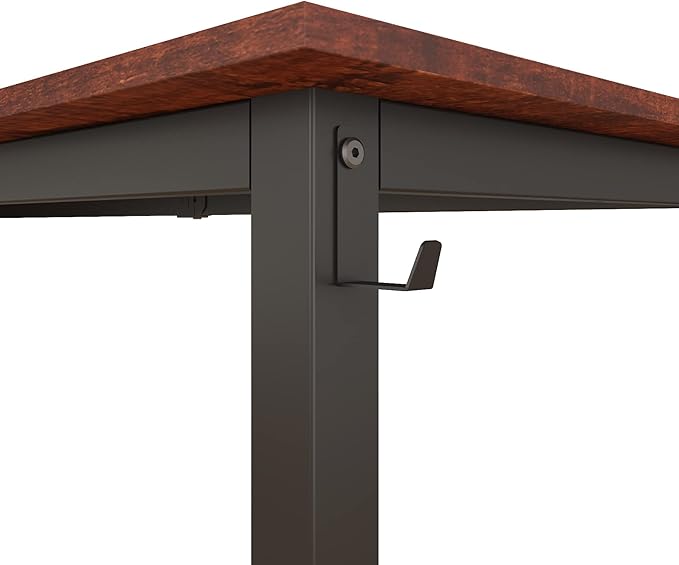 Decoholic 71Inch Home Office Computer Two-Color Panel Desk - Image 5