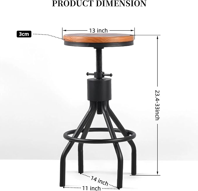 Industrial Rectangle Bar Table - Image 3