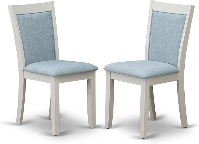 East West Furniture V097MZ015-6 6 Piece Dining Table Set Contains a Rectangle - Image 4