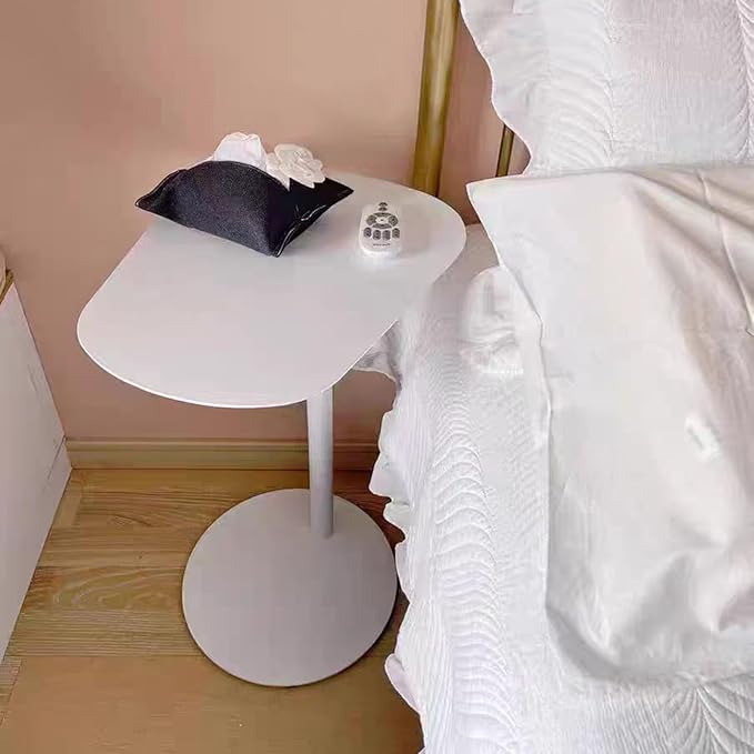 C-Shaped Side Table, Iron End Table - Image 6