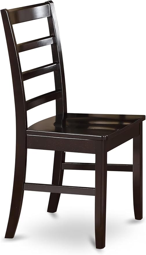East West Furniture CAPF5-CAP-W 5 Piece Dining Room Table Set Includes a - Image 5