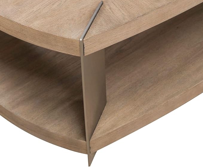 Liberty Furniture Harlow Living Room Oval Cocktail Table - Image 6