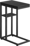 HOOBRO Foldable End Table, C Shaped Side Table by HOOBRO