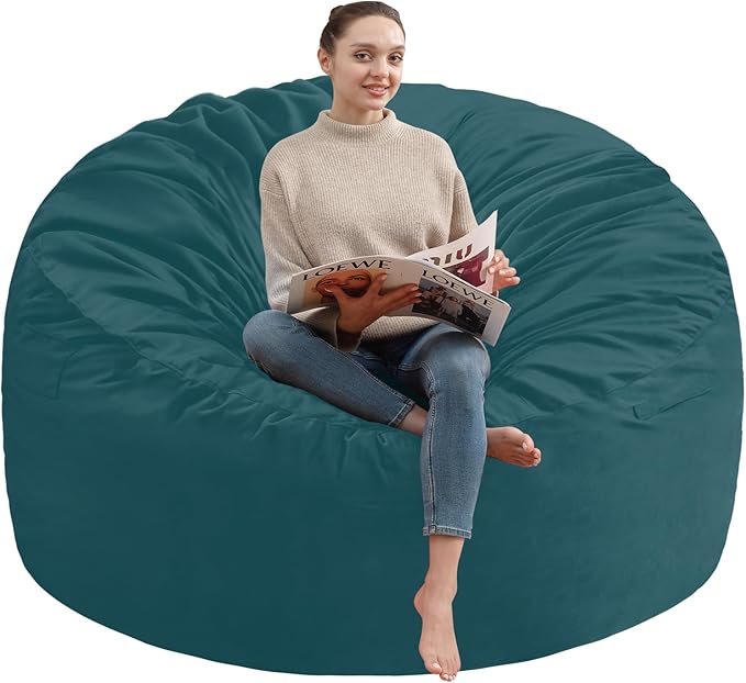 3FT Bean Bag Chair, Comfy Bean Bag Chairs by SIMFLAG