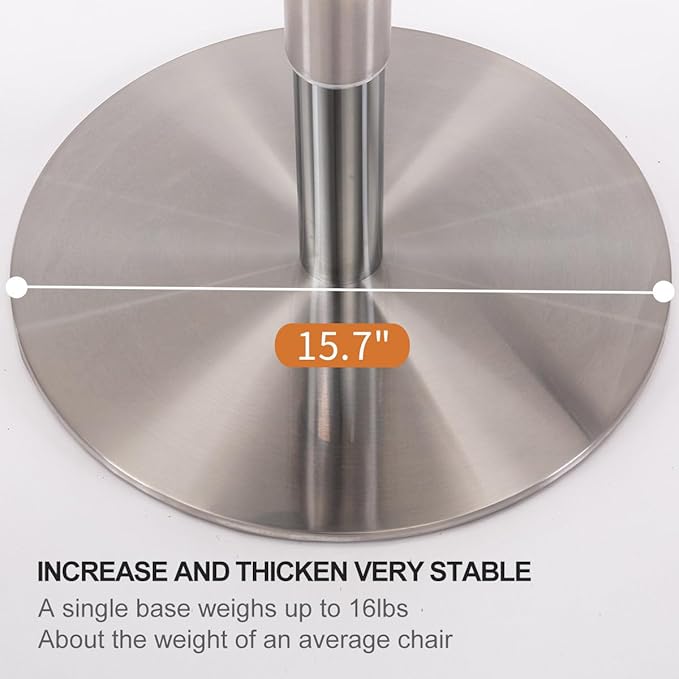 Black Titanium Stainless Steel Bar Stools, Grade Modern Leather Bar Chair - Image 8