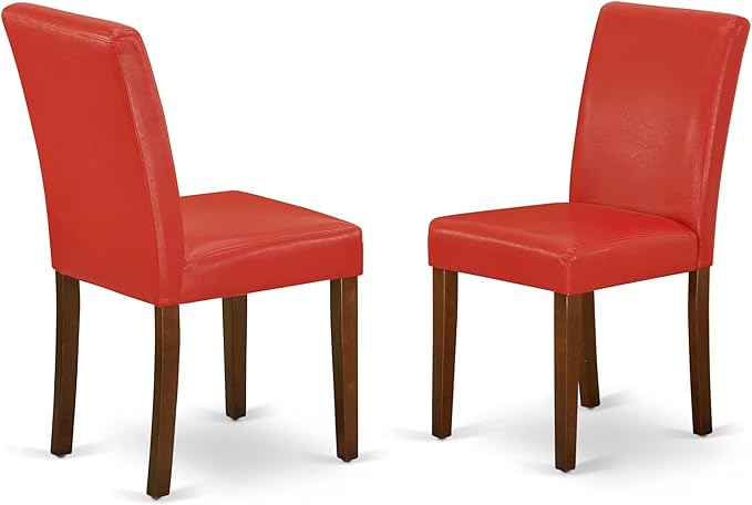 East West Furniture ANAB3-MAH-72 3 Piece Dinette Set - Image 4