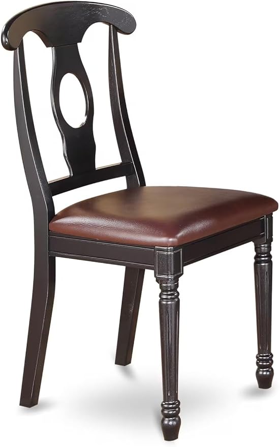 East West Furniture DOKE7-BCH-LC 7 Piece Dining Room Furniture Set Consist of a - Image 4