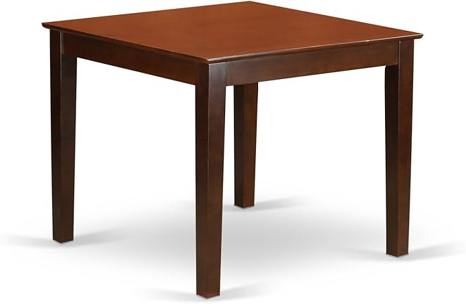 East West Furniture OXSI3-MAH-35 3 Piece Dining Room Furniture Set Contains a - Image 3