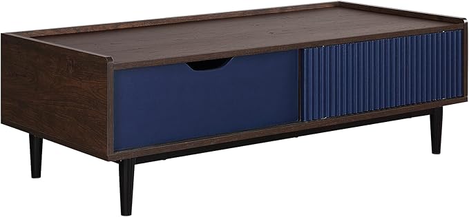 Manhattan Comfort Duane Mid Century Modern Coffee Table - Image 7