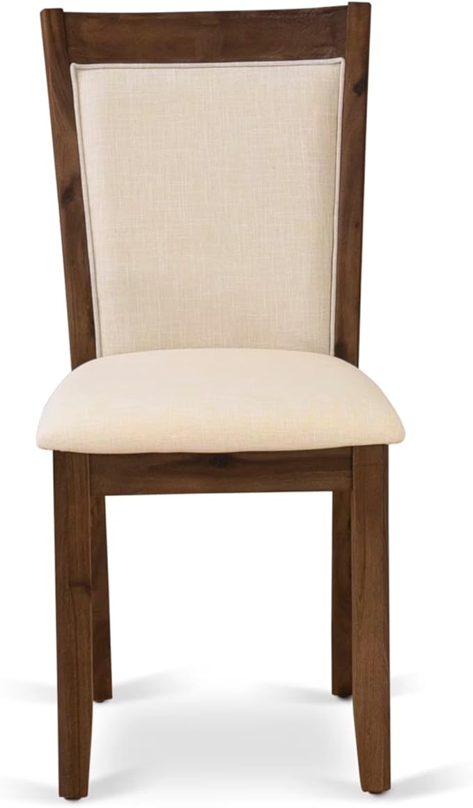 East West Furniture V727MZN32-6 6 Piece Dining Set Contains a Rectangle Dining - Image 9