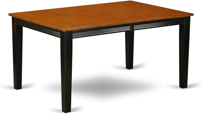 East West Furniture QUPF5-BCH-W 5 Piece Dining Table Set - Image 3