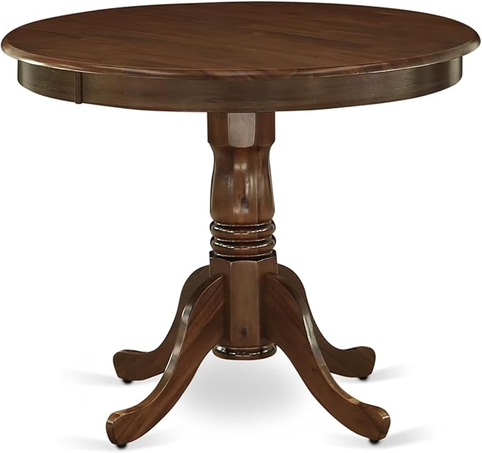 East West Furniture ANAS3-AWA-08 3 Piece Kitchen Dining Table Set contain A - Image 3