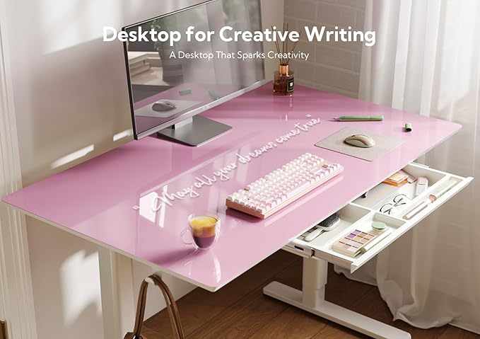 INNOVAR Glass Standing Desk - Image 6