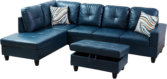 103.5" Oversized Sectional Couch, L Shaped Couch - Image 7
