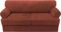 H.VERSAILTEX Sofa Cover 3 Piece T Cushion Loveseat Slipcovers Thick Velvet by HVERSAILTEX