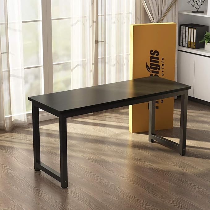 Tribesigns Computer Desk, 55 inch Large Office Desk Computer Table Study - Image 8