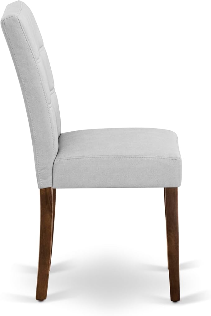 East West Furniture DLAS3-AWA-27 3 Piece Mid Century Modern Dining Set contain - Image 13