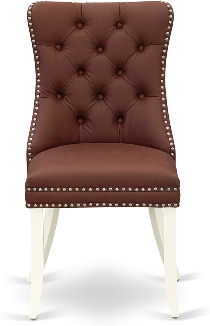 East West Furniture LGDA5-LWH-26 5 Piece Dining Room Set Consists of a - Image 7