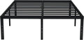 EMODA 18 Inch King Bed Frame No Box Spring Needed, Heavy Duty Tall Metal by EMODA