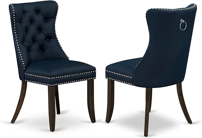 East West Furniture ANDA3-AWA-29 3 Piece Kitchen Table & Chairs Set Includes a - Image 6