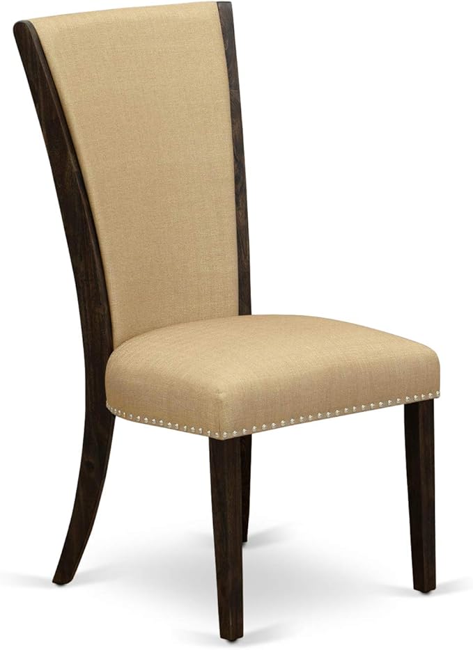 East West Furniture X727VE703-9 9 Piece Kitchen Table Set Includes a Rectangle - Image 9