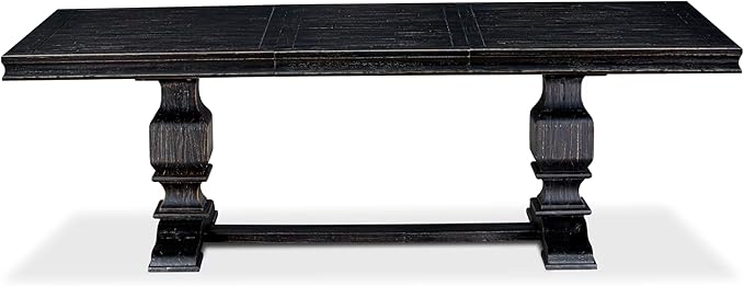 LKCY7-SBB-33 7-Piece Kitchen Table Set Consists of a Dining Table and 6 Brown - Image 6