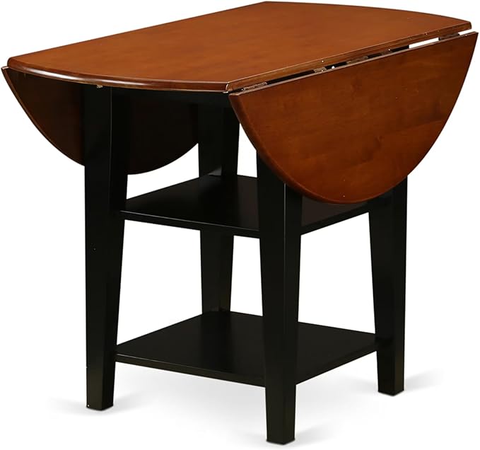 East West Furniture SUAN5-BCH-C 5 Piece Kitchen Table & Chairs Set Includes a - Image 7