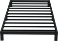 EMODA 6 Inch Twin Bed Frames No Box Spring Needed, Heavy Duty Metal Twin by EMODA