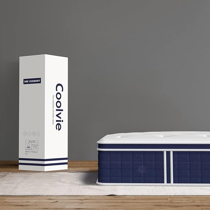 Coolvie Firm Twin Mattress for Adults in a Box, 12 Inch Twin Bed Mattress - Image 8
