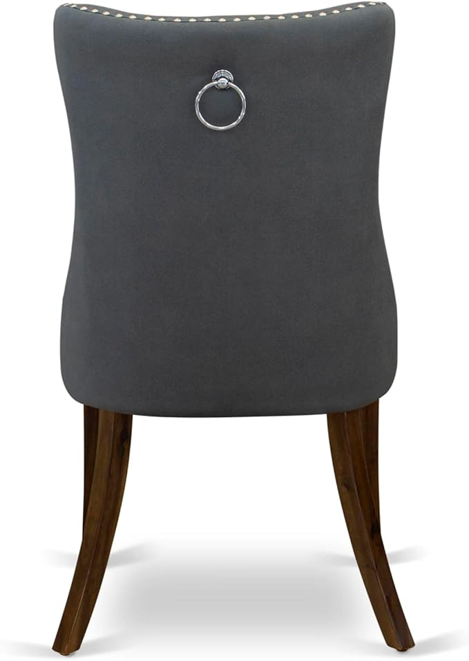 East West Furniture ANDA5-AWA-13 5 Piece Kitchen Table & Chairs Set Contains a - Image 11