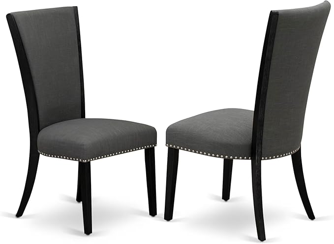 East West Furniture V696VE650-5 5 Piece Dining Set Includes a Rectangle Dining - Image 4