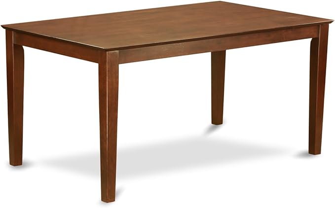 East West Furniture CAIP6-MAH-C 6 Piece Modern Dining Table Set Contains a - Image 4