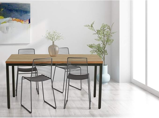 BIBOC 24X48 inches Computer Desk/Dining Table, Office Desk, Composite Wood - Image 6