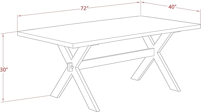 East West Furniture X727MZ748-6 6 Piece Dining Table Set Contains a Rectangle - Image 18