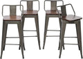 24 Inch Swivel Bar Stools Set of 4 by ALISH