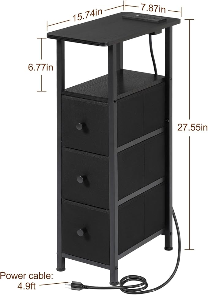 Narrow End Table Living Room - Image 3